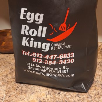 Egg Roll King - Takeout bag - Chinese Near Me - Savannah, Georgia