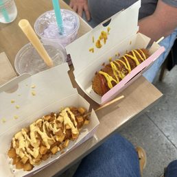 Korean hotdogs