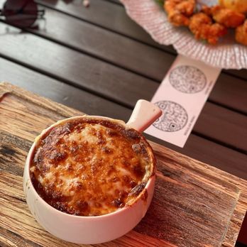 Quarterdeck Restaurants - french onion soup. - American Near Me - Davie, Florida