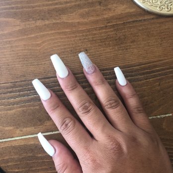 Bui808 Nails - Full set coffin shape with gel polish by Tony. - Nail Salons Near Me - Kapolei, Hawaii