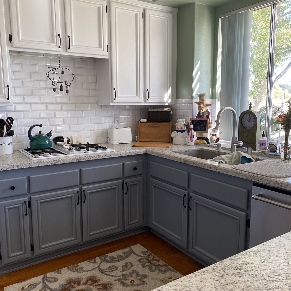 Coastside Painting - Kitchen cabinets and walls. - Painters Near Me Coastside Painting - Kitchen cabinets and walls. - Painters Near Me