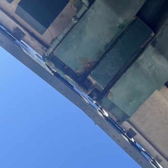 LA Angels - Corroded pipe above our seating leaking droplets all throughout the game - Professional Sports Teams Near Me - Anaheim, California