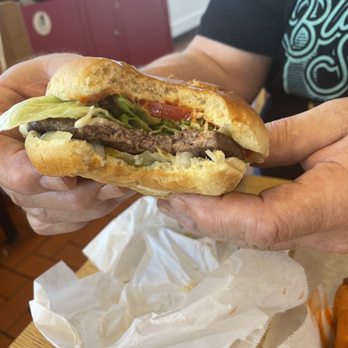 Franks For the Memories - Cheeseburger with lettuce, tomato, onion and pickles. - Chicken Wings Near Me - Mundelein, Illinois Franks For the Memories - Cheeseburger with lettuce, tomato, onion and pickles. - Chicken Wings Near Me - Mundelein, Illinois