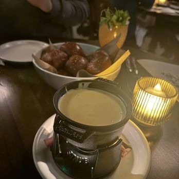 Culinary Dropout - Soft Pretzels & Provolone Fondue - New American Near Me - Orange, California
