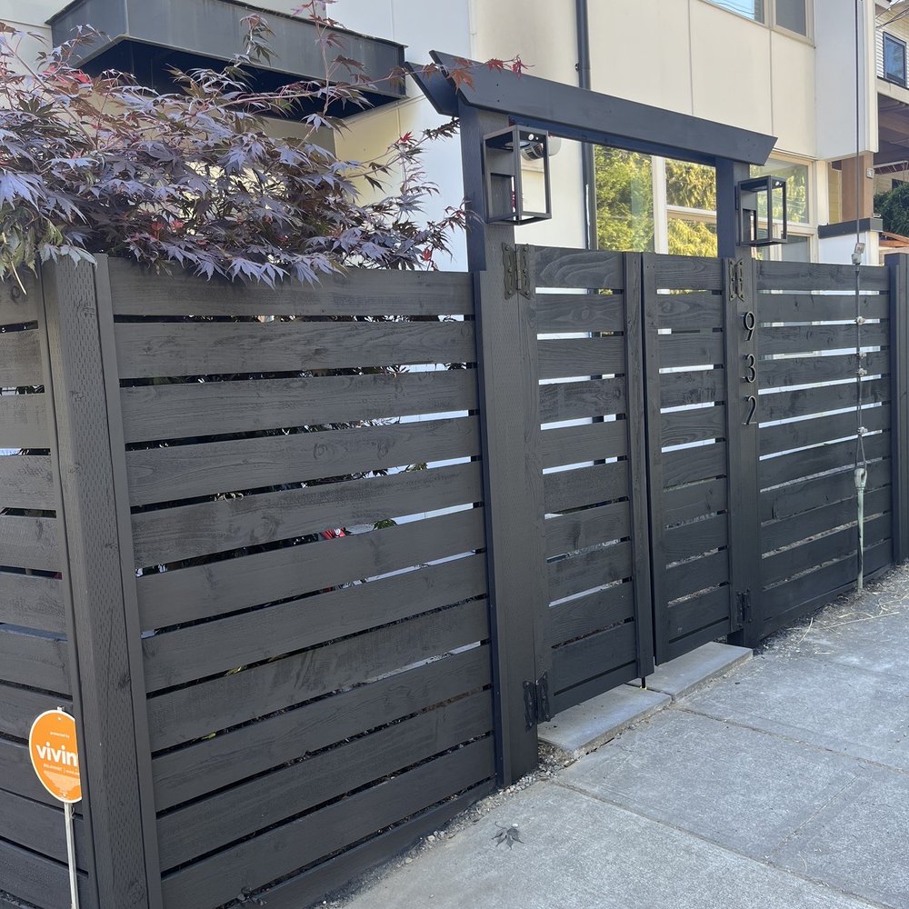 206 Fencing - New gate and entrance. - Fences & Gates Near Me