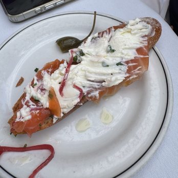 Place Pigalle - House-Cured Salmon with Dill and Gin* - French Near Me - Seattle, Washington Place Pigalle - House-Cured Salmon with Dill and Gin* - French Near Me - Seattle, Washington