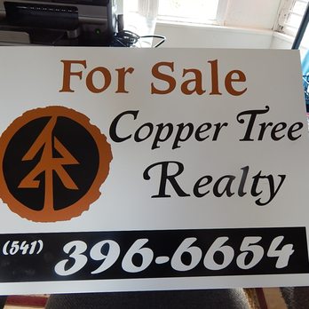Copper Tree Realty - See this sign with a SOLD on it! - Real Estate Services Near Me - Coquille, Oregon Copper Tree Realty - See this sign with a SOLD on it! - Real Estate Services Near Me - Coquille, Oregon