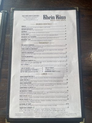 Menu photo 4 Rhein Haus Denver, CO Menu photo 4 Rhein Haus Denver, CO