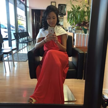 Artistic Hair Design - Halloween hair do in progress! - Hair Salons Near Me - San Jose, California Artistic Hair Design - Halloween hair do in progress! - Hair Salons Near Me - San Jose, California