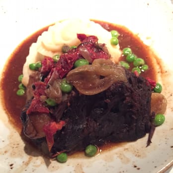Montrio - Braised short ribs entree - New American Near Me - Monterey, California Montrio - Braised short ribs entree - New American Near Me - Monterey, California