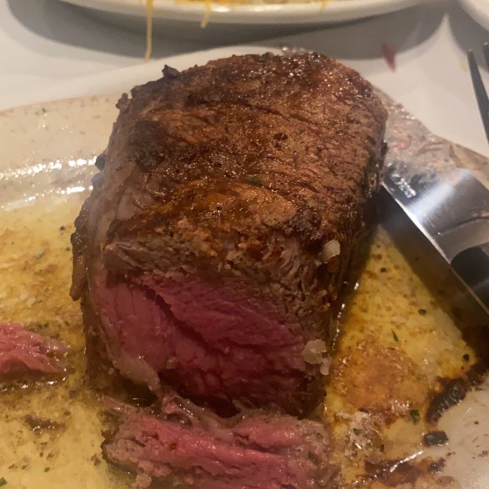 11oz fillet cooked perfectly!