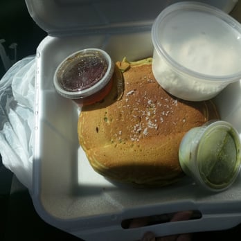 Bea Bea's - To-go Green Tea Monster pancakes! - Coffee & Tea Near Me - Burbank, California Bea Bea's - To-go Green Tea Monster pancakes! - Coffee & Tea Near Me - Burbank, California