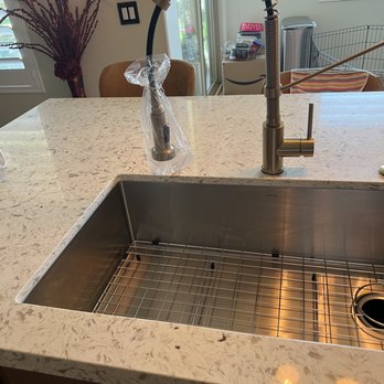 M & M Marble and Granite - Quartz island done by M & M Marbel and Granite. - Countertop Installation Near Me M & M Marble and Granite - Quartz island done by M & M Marbel and Granite. - Countertop Installation Near Me