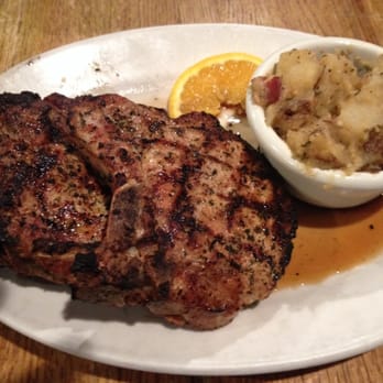 Five D Cattle - Saturday. 8/1/15. 2 Huge grilled pork chops and Cowboy potatoes!! - Steakhouses Near Me - Avinger, Texas Five D Cattle - Saturday. 8/1/15. 2 Huge grilled pork chops and Cowboy potatoes!! - Steakhouses Near Me - Avinger, Texas