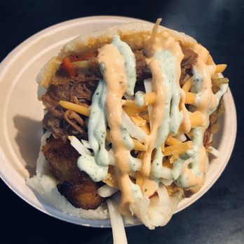 Arepas House - Mixed sandwich with plantain's - Venezuelan Near Me - Edgewater, Colorado Arepas House - Mixed sandwich with plantain's - Venezuelan Near Me - Edgewater, Colorado