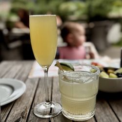 Mimosa and margarita