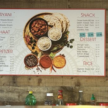 Spice Station - Part of menu - Indian Near Me - Kingsville, Texas