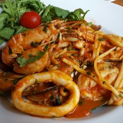 Seafood pasta