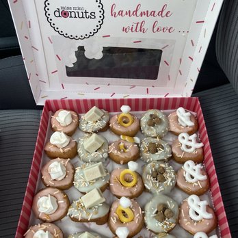 Miss. Mini Donuts - Donuts 25 variety mini donuts - Donuts Near Me - Irvine, California Miss. Mini Donuts - Donuts 25 variety mini donuts - Donuts Near Me - Irvine, California