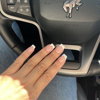 Ivy Nail Salon - French tips by Lacie - Nail Salons Near Me - Rialto, California