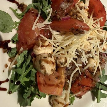 BJ's Restaurant & Brewhouse - Mozzarella and Tomato Salad - New American Near Me - Gainesville, Florida BJ's Restaurant & Brewhouse - Mozzarella and Tomato Salad - New American Near Me - Gainesville, Florida