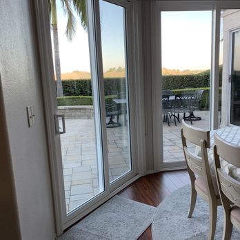 American Vision Windows - Two Anlin slider's with contemporary handles. - Windows Installation Near Me - Tustin, California American Vision Windows - Two Anlin slider's with contemporary handles. - Windows Installation Near Me - Tustin, California