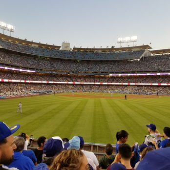 Los Angeles Dodgers - Dodger Stadium from Right Field - Professional Sports Teams Near Me - Los Angeles, California