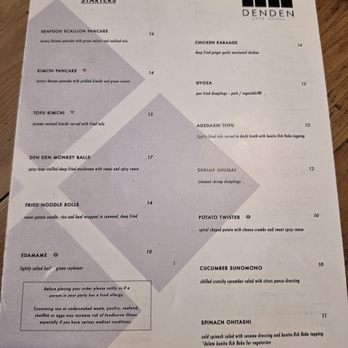 Den Den Cafe Asiana - Menu - Korean Near Me - Providence, Rhode Island