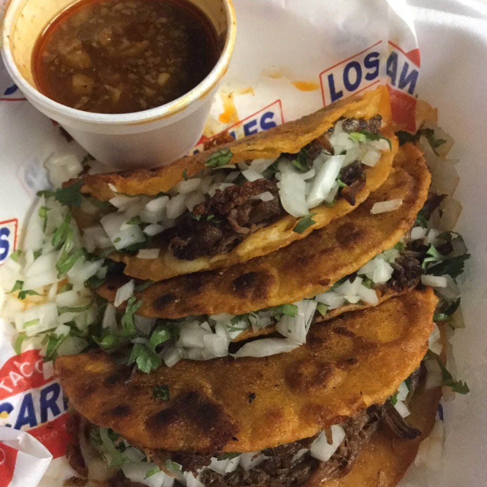 Tacos Los Carnales - Beef birria consome - Tacos Near Me - Upland, California