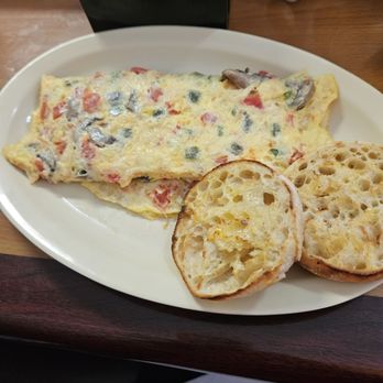 Theo's Pancake House - Vegetable omelet and English muffin - American Near Me - Myrtle Beach, South Carolina