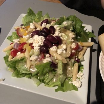 Saggios - Go Greek salad. Big enough for 2 and maybe even 3 people to share!! It was so fresh and delicious. - Italian Near Me - Albuquerque, New Mexico Saggios - Go Greek salad. Big enough for 2 and maybe even 3 people to share!! It was so fresh and delicious. - Italian Near Me - Albuquerque, New Mexico