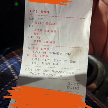Wingstop - Our reciept with our order - Chicken Wings Near Me - Lake Charles, Louisiana Wingstop - Our reciept with our order - Chicken Wings Near Me - Lake Charles, Louisiana