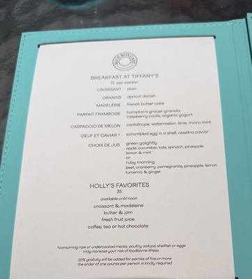 Menu photo 3 The Blue Box Cafe Costa Mesa, CA Menu photo 3 The Blue Box Cafe Costa Mesa, CA