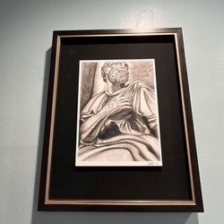 Once Upon A Frame - My artwork for a friend that was beautifully framed!