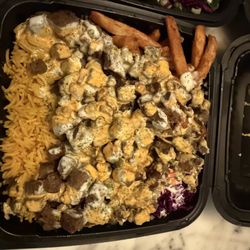 Blazin Chicken & Gyro - Lamb Platter