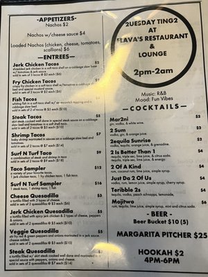 Menu photo 4 Flava Bronx, NY
