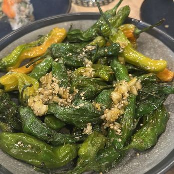 Nami Kaze - Shishito Peppers ($12) - Japanese Near Me - Honolulu, Hawaii
