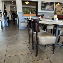 Waiters spending 99.9% of the time chatting with themselves and other customer, ignoring requests I made . Waiters spending 99.9% of the time chatting with themselves and other customer, ignoring requests I made .