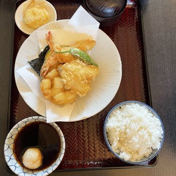 Tendon Tempura Carlos Junior - Special tempura plate - Japanese Near Me - Pasadena, California
