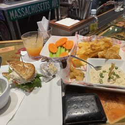 Chips and tuna best, crudite & dip worst Chips and tuna best, crudite & dip worst