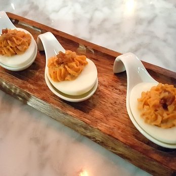 Té - Kimchi Deviled Eggs - Asian Fusion Near Me - Toronto, Ontario Té - Kimchi Deviled Eggs - Asian Fusion Near Me - Toronto, Ontario