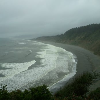 Sue-Meg State Park - Looking out to Agate Beach from the Rim Trail (which was closed due to erosion) - Parks Near Me - Trinidad, California