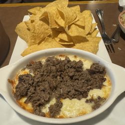 Habaneros Mexican Grill - Fundido with carne asada instead of chorizo - $15 happy hour