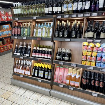 ALDI - Wine Section - Grocery Near Me - Rocky Mount, North Carolina