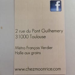 Moonrice - La carte 2