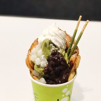 Joy Yee Plus - House matcha egg waffle - Japanese Near Me - Chicago, Illinois