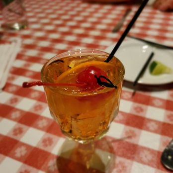 Miceli's - Manhattan cocktail made by our waitress. Not too bad for no experience. - Italian Near Me - Los Angeles, California Miceli's - Manhattan cocktail made by our waitress. Not too bad for no experience. - Italian Near Me - Los Angeles, California