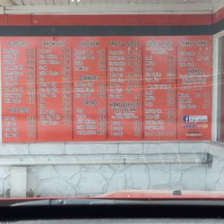 Debbie's Drive In - Menu