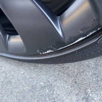 Tesla - The damage they caused when they changed my tire - Car Dealers Near Me - Vallejo, California