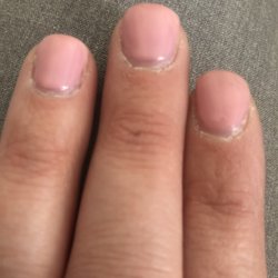 The Spa at Catfish Bend - Horrible mani. Was 20 min and $40 NEVER AGAIN. Pic is 5 days/got gel polish .